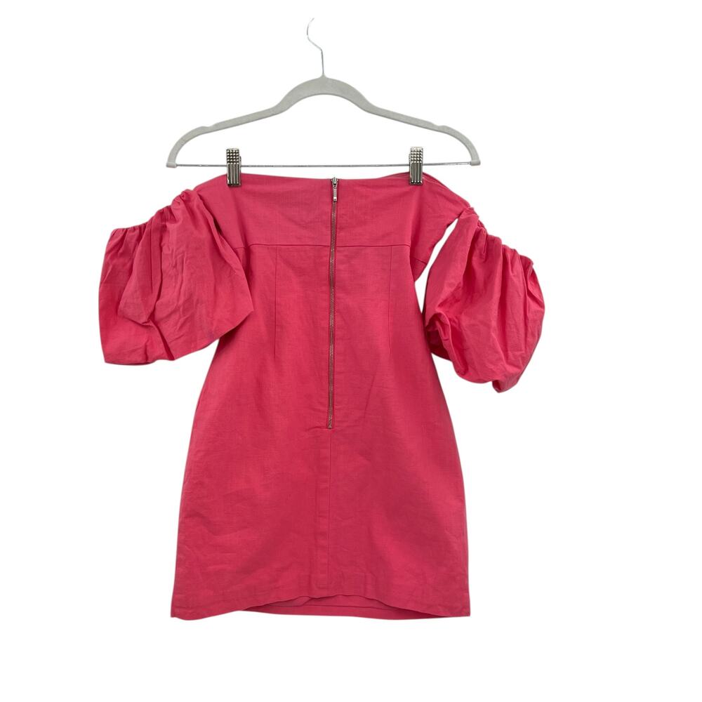 Runaway the Label The Ximena Dress Off the Shoulder Coral Pink Size Small / US 4 - Picture 7 of 12